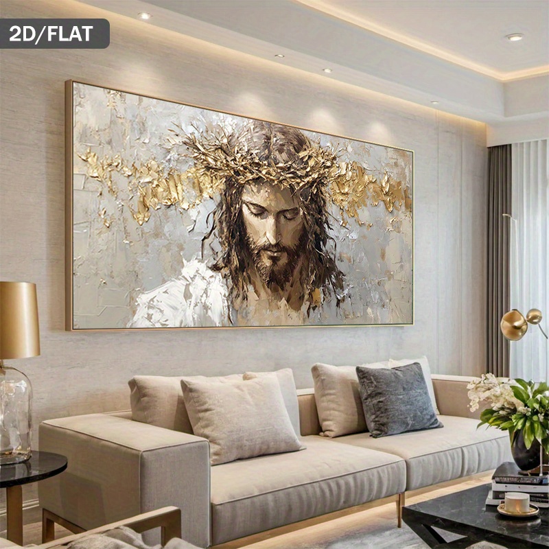Obraz na płótnie z Jezusem Chr – Home Decor Jesus recenzja i cena