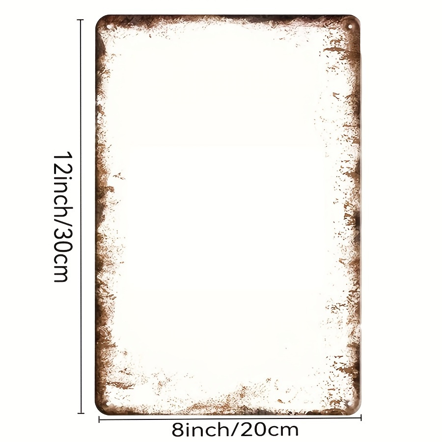 1 szt. Metalowe tabliczki w st – Home Decor Free Images recenzja i cena