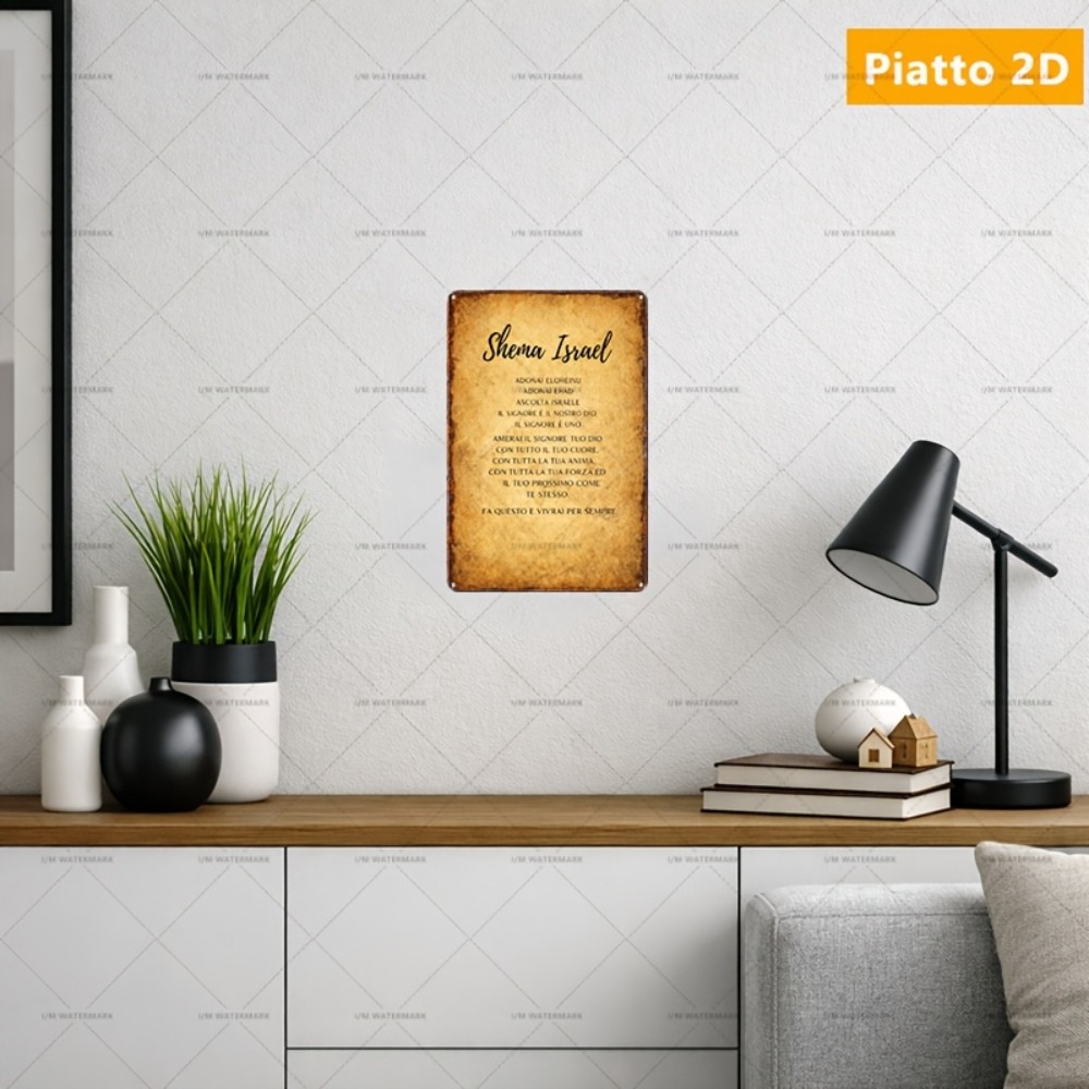 CIFBUY Aluminiowa Tabliczka z  – Home Decor Room recenzja i cena