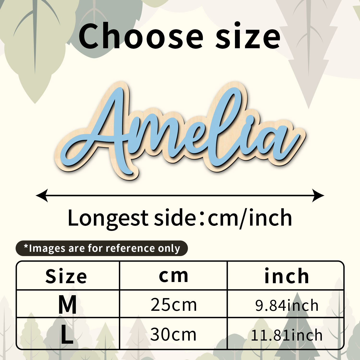 1 szt. Personalizowana drewnia – Home Decor Names recenzja i cena