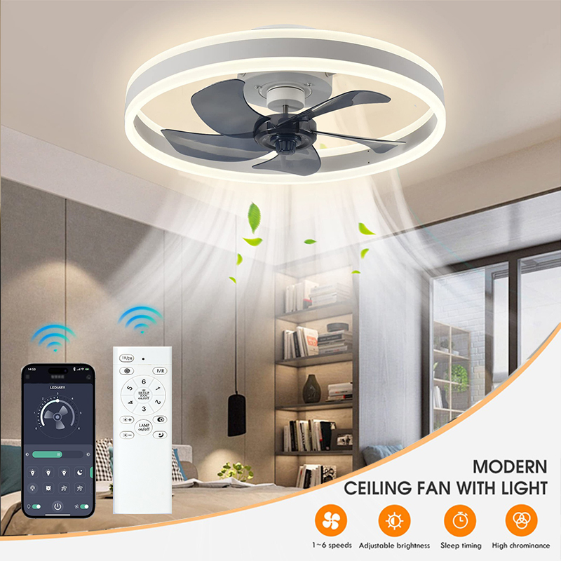 Wentylator sufitowy LED z pilo – Home Decor App Free recenzja i cena