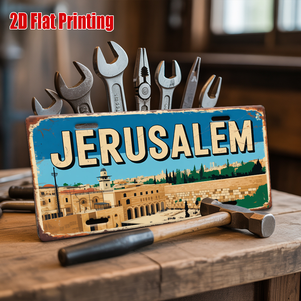 CIFBUY Vintage Jerusalem Citys – Home Decor Room recenzja i cena