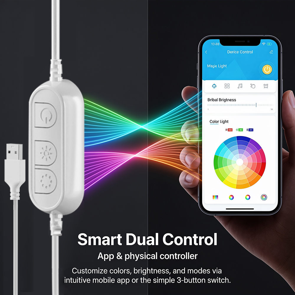 5M RGB Neonowa Taśma LED Zmien – Home Decor App Free recenzja i cena